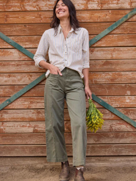 canvas trousers